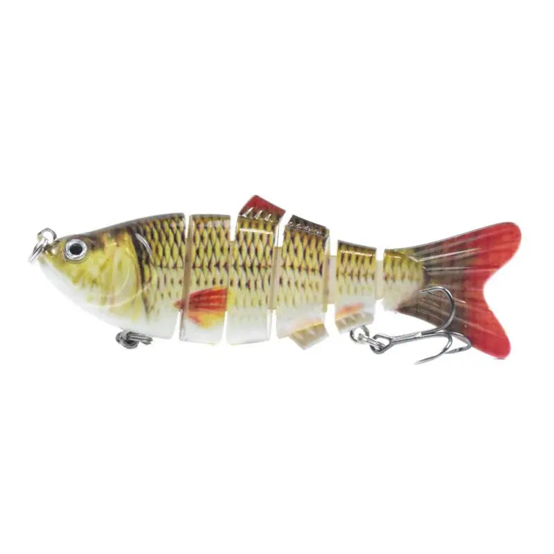 10cm 16.5g Multi-section Lure with Ring Beads - Simulation Luya Bionic Fishing Lure
