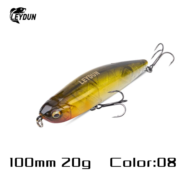 Z-Claw Floating Pencil Fishing Lures - Premium Topwater Hard Baits for Bass
