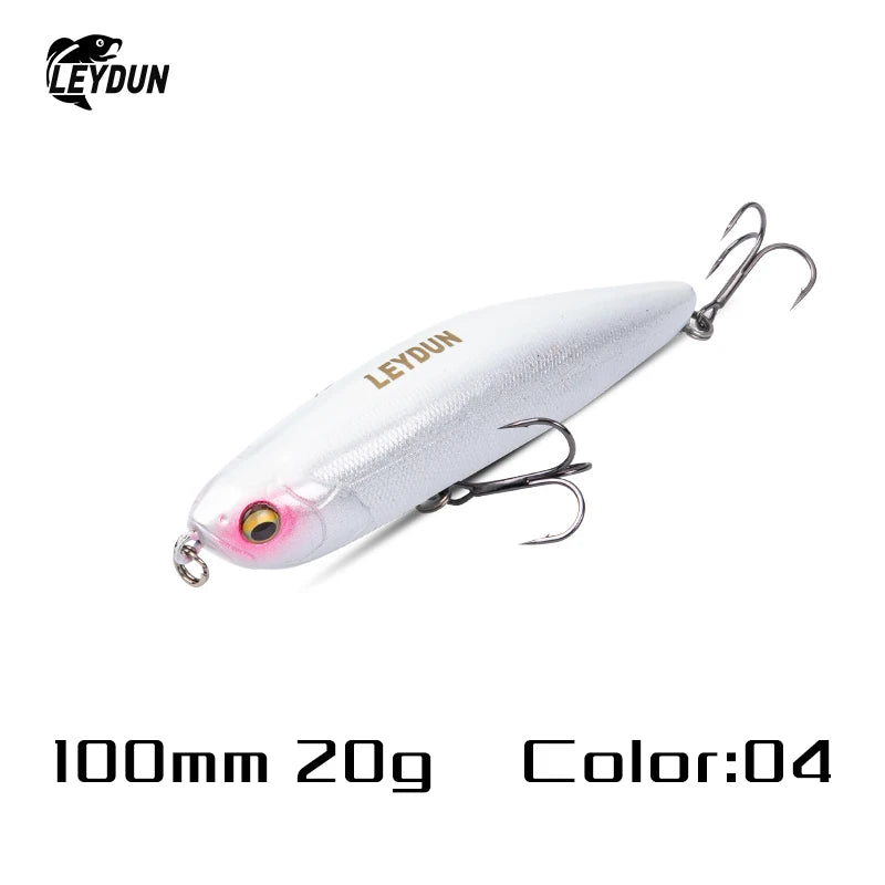 Z-Claw Floating Pencil Fishing Lures - Premium Topwater Hard Baits for Bass