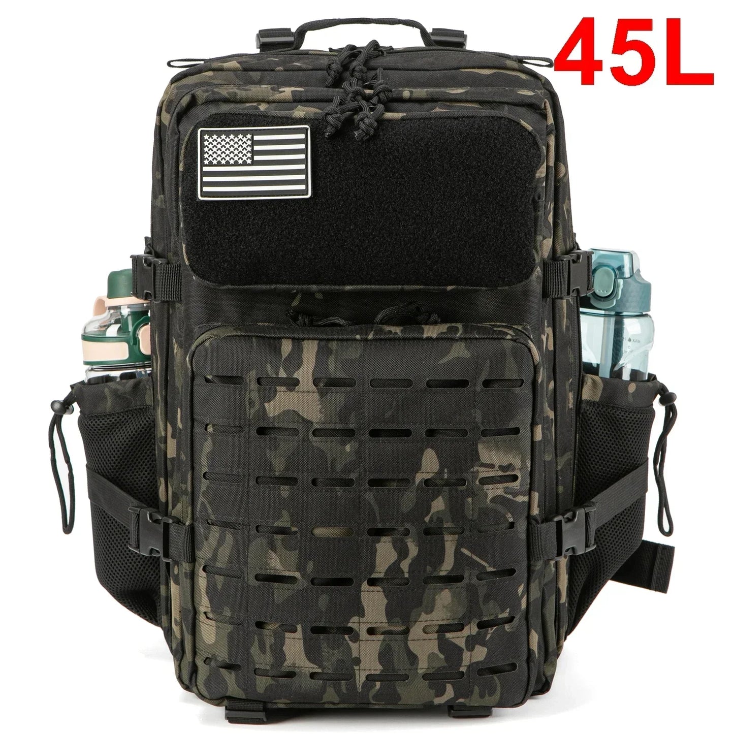 25L/45L Tactical Backpack for Outdoor Activities - Molle Daypack for Men and Women