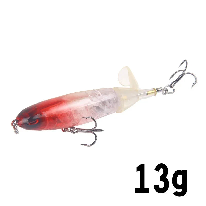 1 Pcs 10cm/14cm Topwater Fishing Lure Whopper Popper - Premium Artificial Bait for Anglers