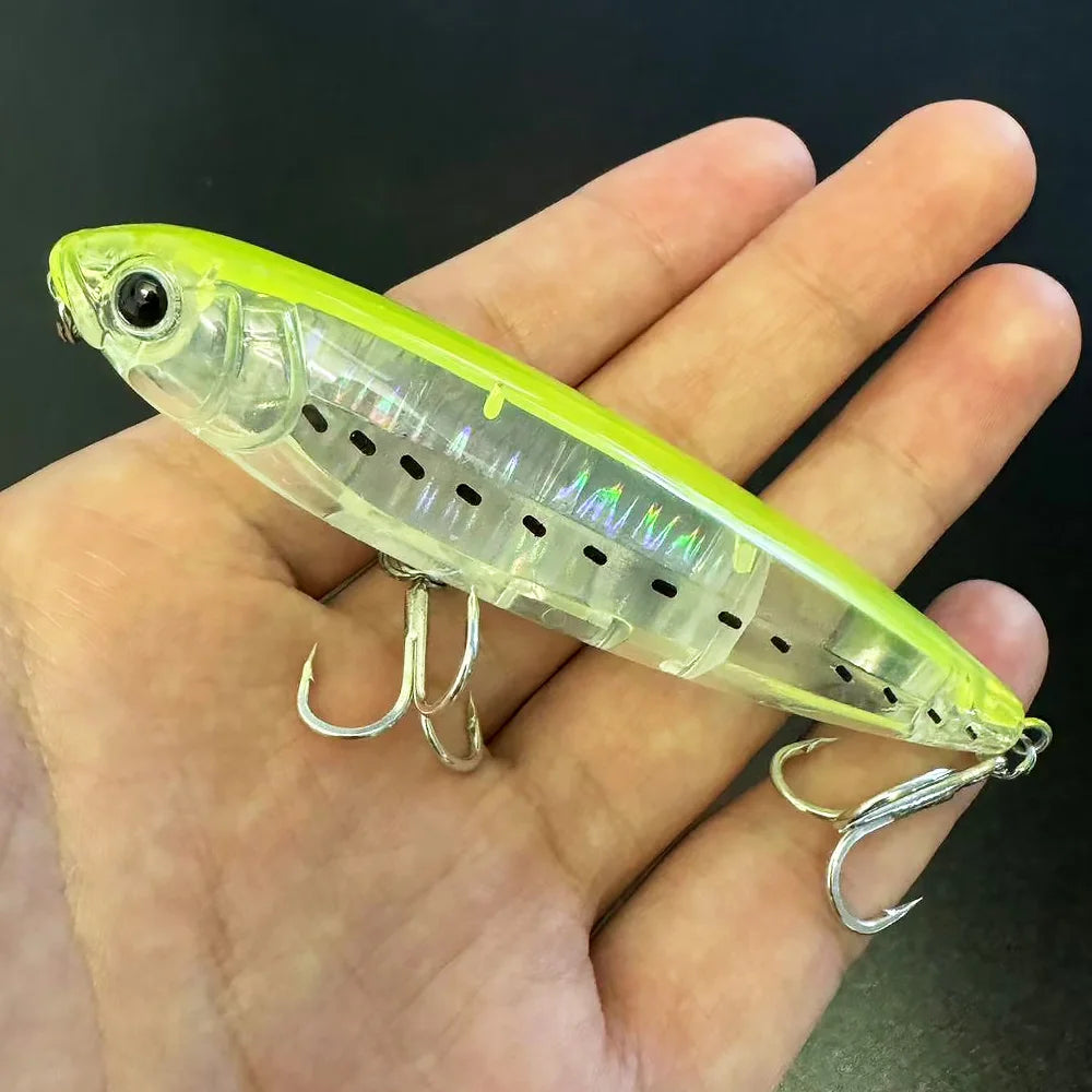 Floating Pencil Bait 17.5g 10cm - Topwater Walk The Dog Fishing Lure