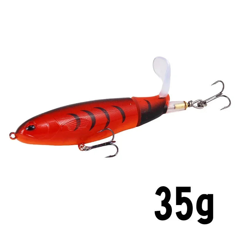 1 Pcs 10cm/14cm Topwater Fishing Lure Whopper Popper - Premium Artificial Bait for Anglers
