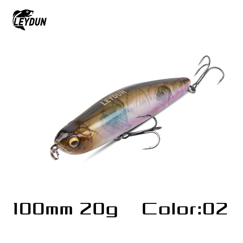 Z-Claw Floating Pencil Fishing Lures - Premium Topwater Hard Baits for Bass