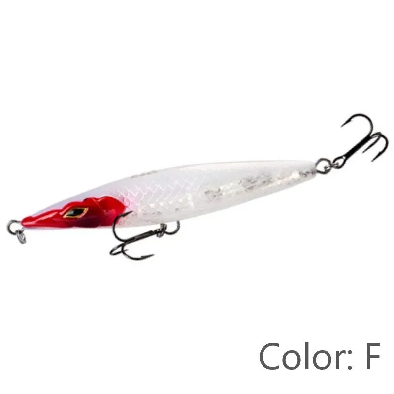 Fishing Lure Floating Pencil Bait - Topwater Stickbait for Seabass and Bonitos