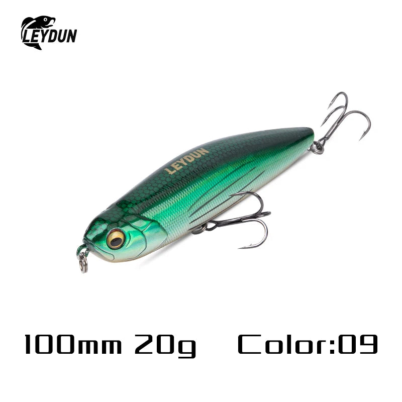 Z-Claw Floating Pencil Fishing Lures - Premium Topwater Hard Baits for Bass
