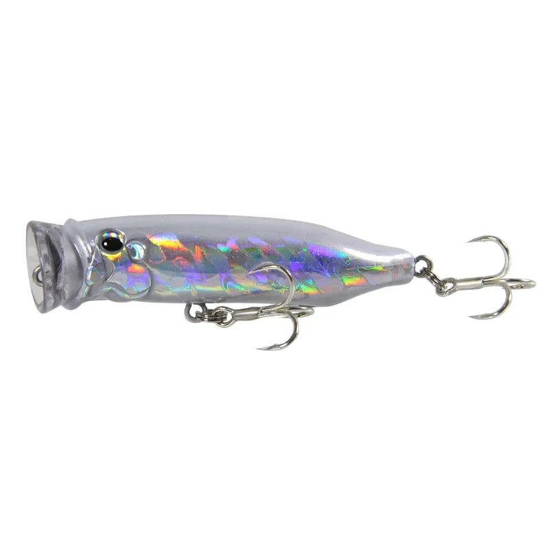 1pc Floating Popper Wobbler Fishing Lure - Must-Have Topwater Crankbait for Anglers