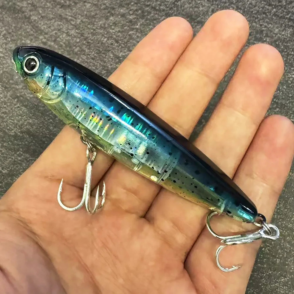 Floating Pencil Bait 17.5g 10cm - Topwater Walk The Dog Fishing Lure