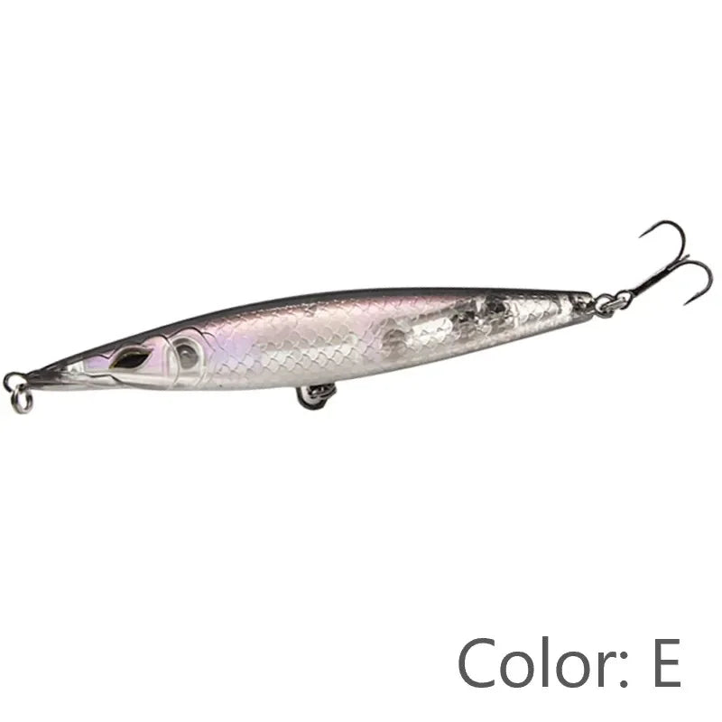 Fishing Lure Floating Pencil Bait - Topwater Stickbait for Seabass and Bonitos