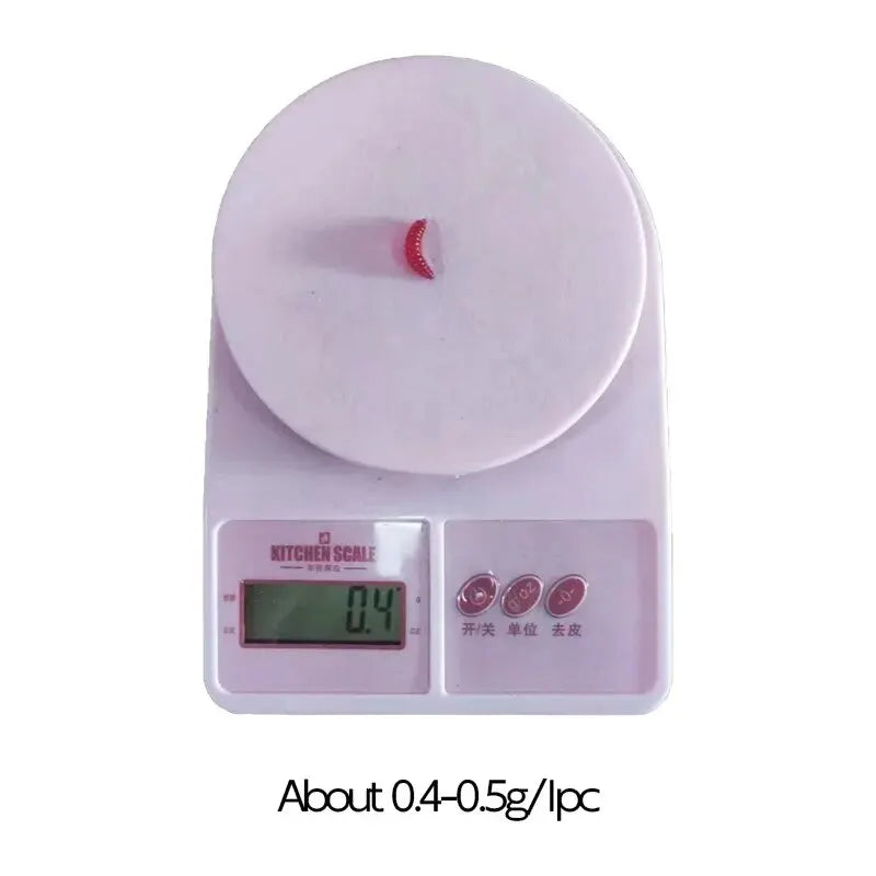 Colorful Luminous Soft Bait Bread Worms - 50 PCS Bionic Lure for Fishing