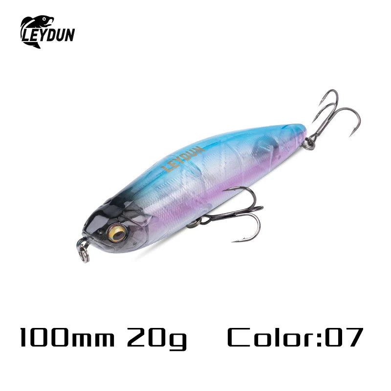 Z-Claw Floating Pencil Fishing Lures - Premium Topwater Hard Baits for Bass