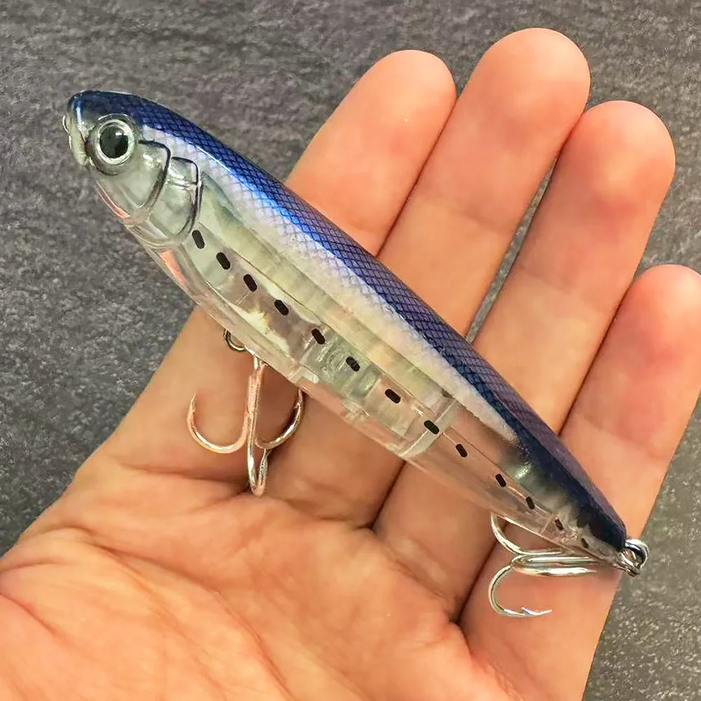 Floating Pencil Bait 17.5g 10cm - Topwater Walk The Dog Fishing Lure