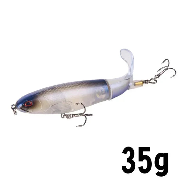 1 Pcs 10cm/14cm Topwater Fishing Lure Whopper Popper - Premium Artificial Bait for Anglers