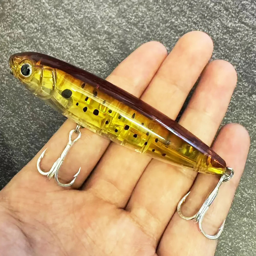 Floating Pencil Bait 17.5g 10cm - Topwater Walk The Dog Fishing Lure