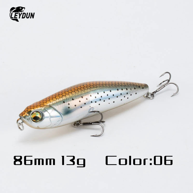 Z-Claw Floating Pencil Fishing Lures - Premium Topwater Hard Baits for Bass